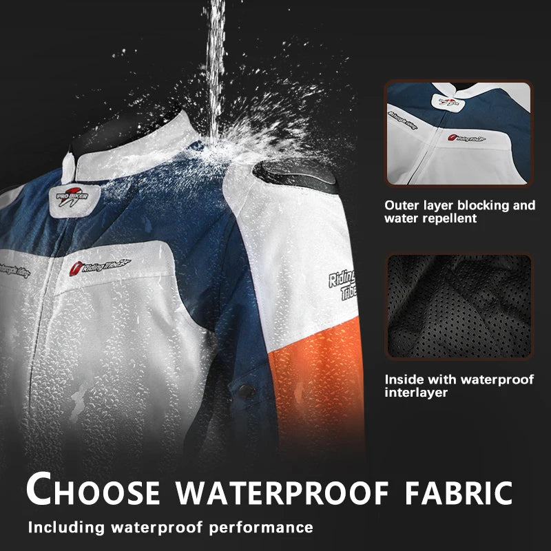 JK-172 Motorcycle Riding Suit Waterproof - Windproof
