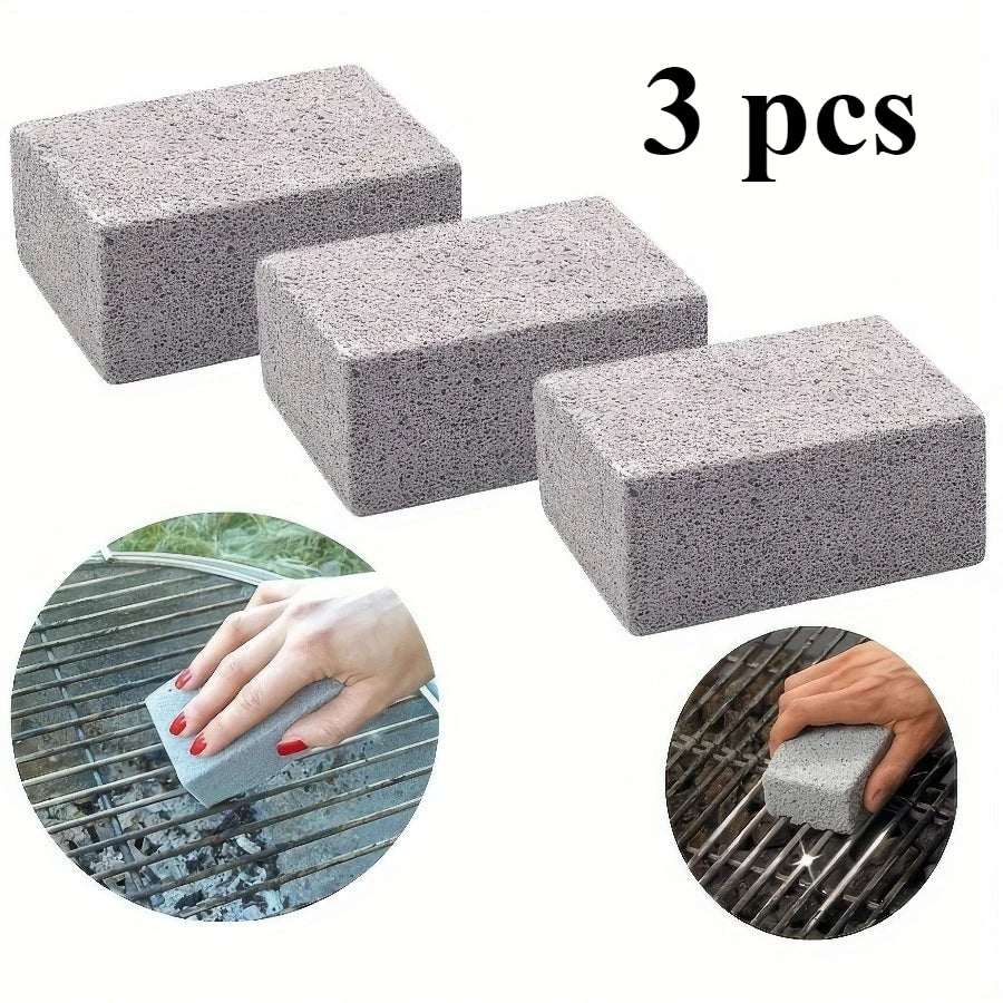 Cleaning Pumice, BBQ Cleaning Bricks 1/2/3 Pieces