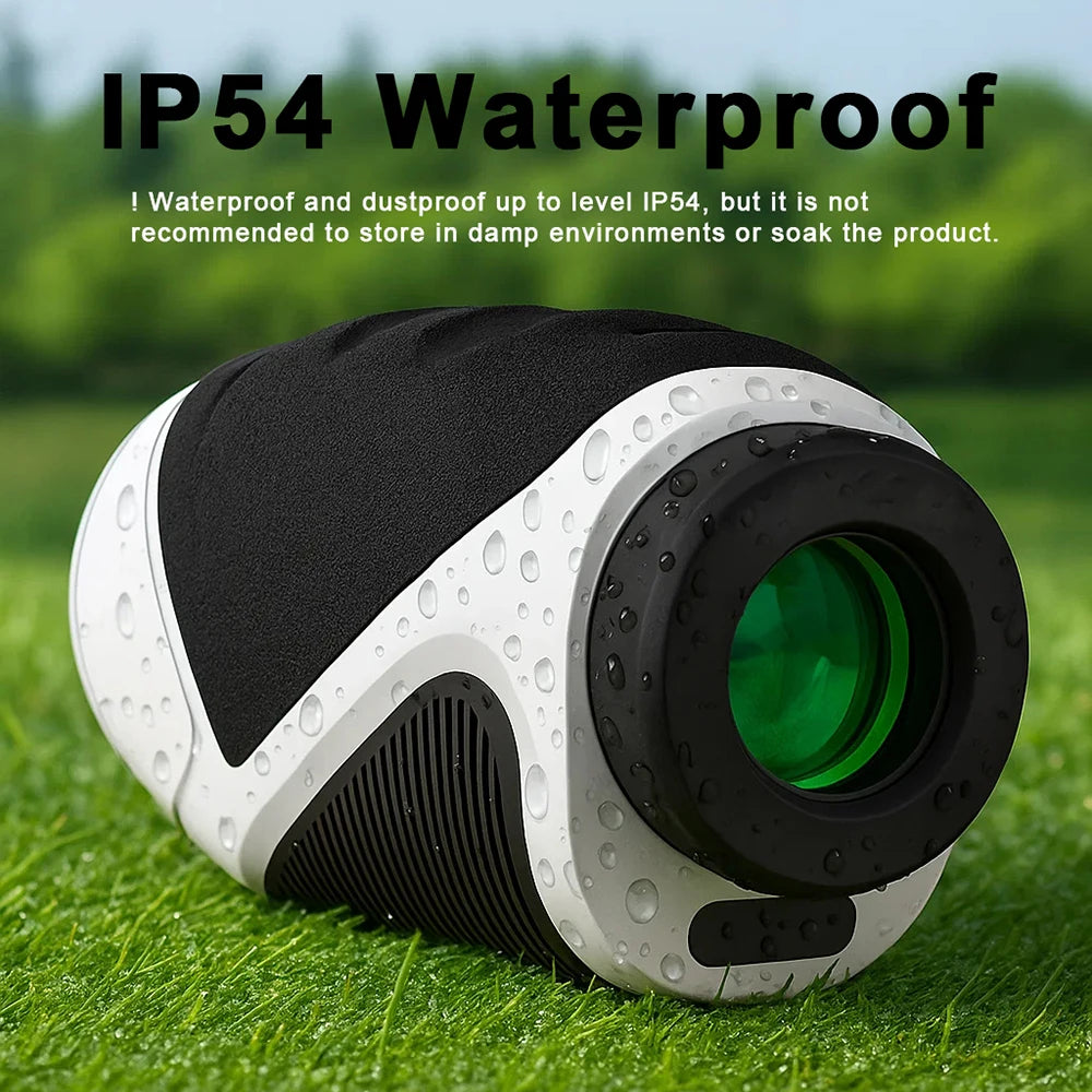 1200 Yards Laser Range Finder with Slope 7X Cylinder - Rechargeable