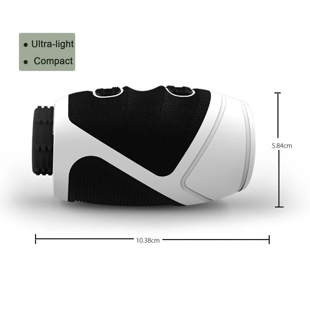 1200 Yards Laser Range Finder with Slope 7X Cylinder - Rechargeable