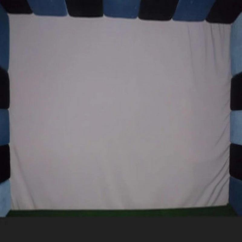 Golf Ball Simulator Curtain Display Projection Screen Indoor White Cloth Material