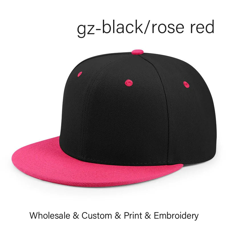 Custom Logo Hats High-quality Snapback Embroidery Design