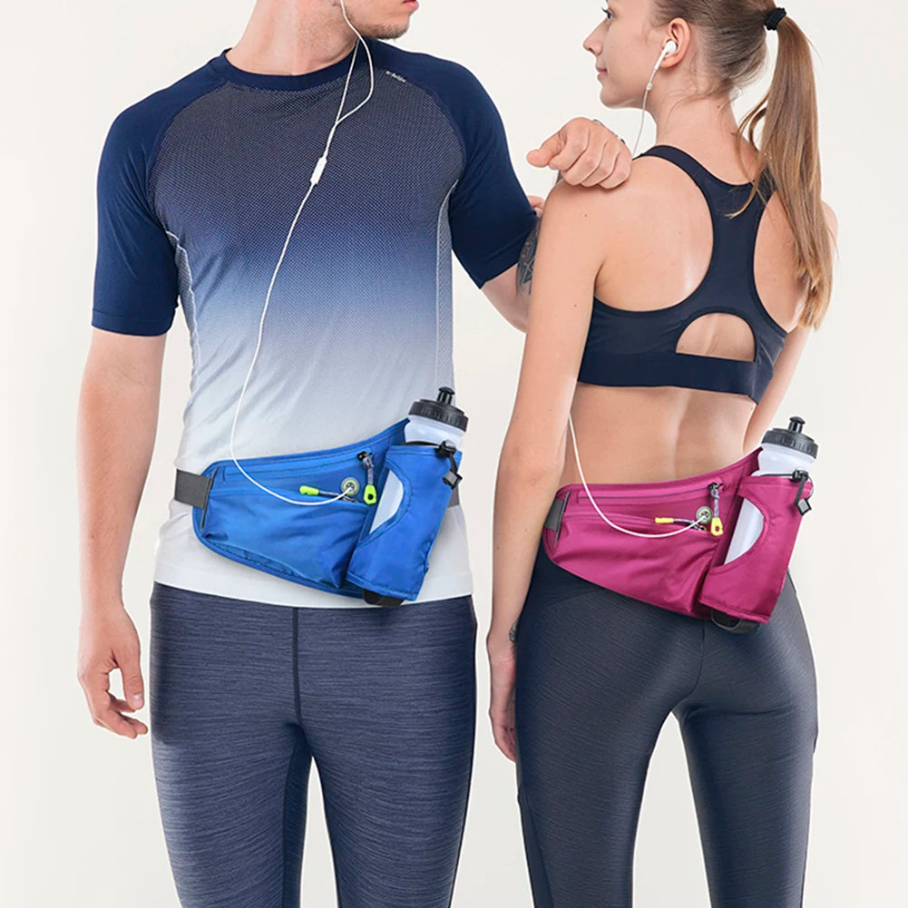 Hydration Belt Pack Reflective Running - Cycling Waist Bag
