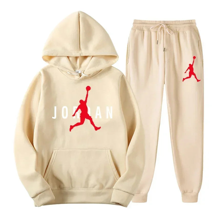 2025 Men's Sports Shirt Hoodie Set 2024 Spring Set Sports Shirt Hoodie+Sports Pants