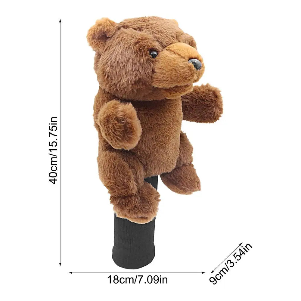 Golf Head Covers Cartoon Stuffed Animal