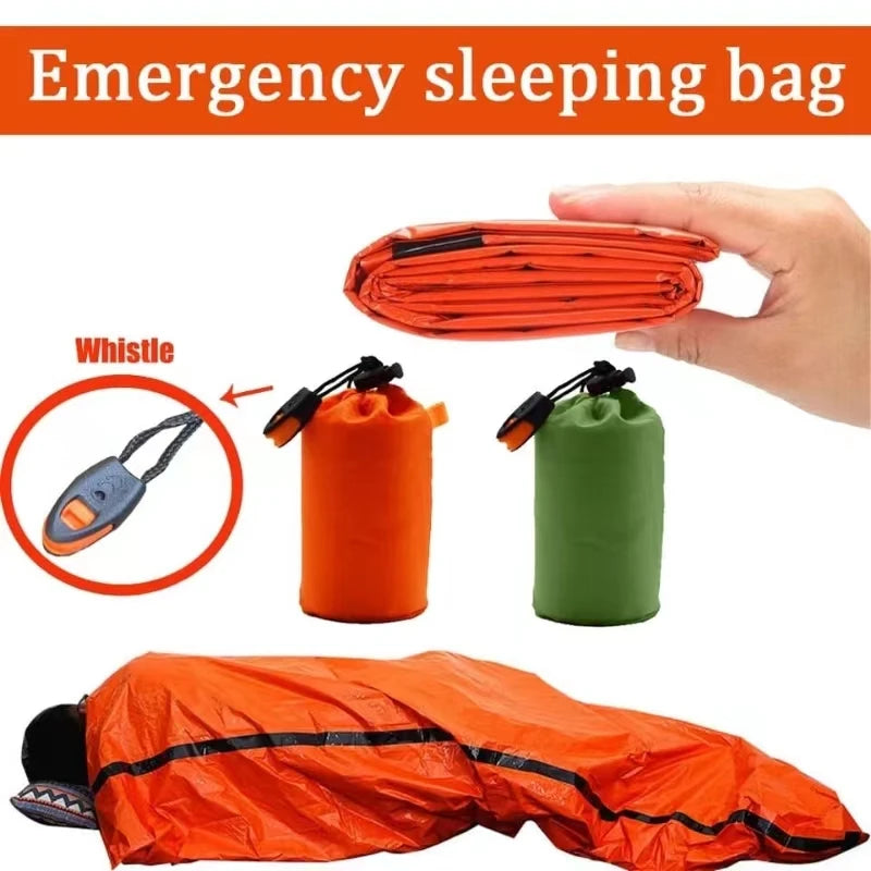 Emergency Sleeping Bag - Mylar - Waterproof Lightweight