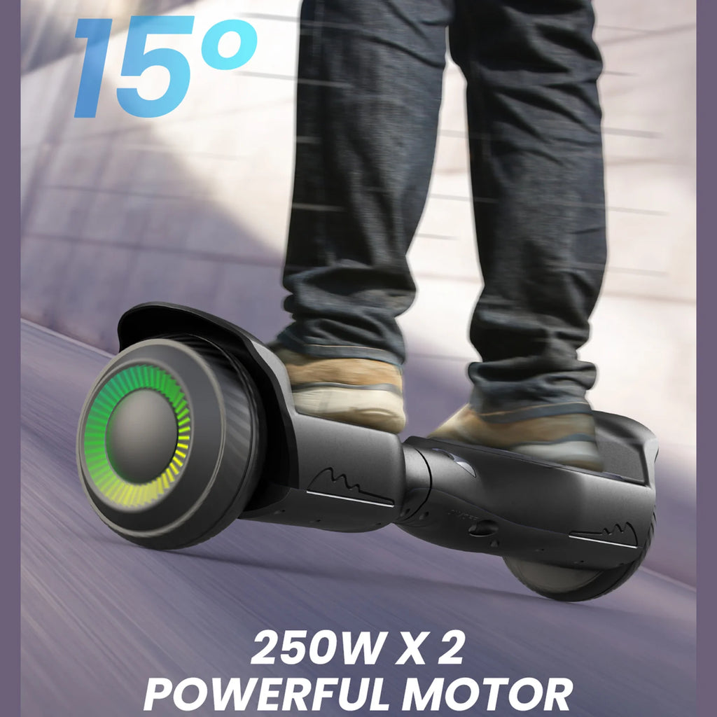 6.5''Self Balancing Hoverboard -All Terrain Hoverboard for Kids w/ LED Light&Bluetooth Speaker