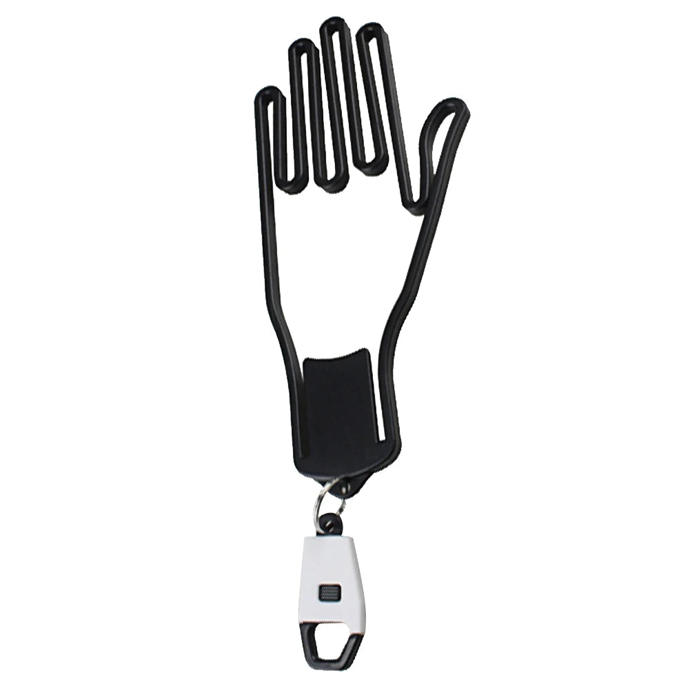 Golf Glove Holder Rack Portable w/ Key Chain