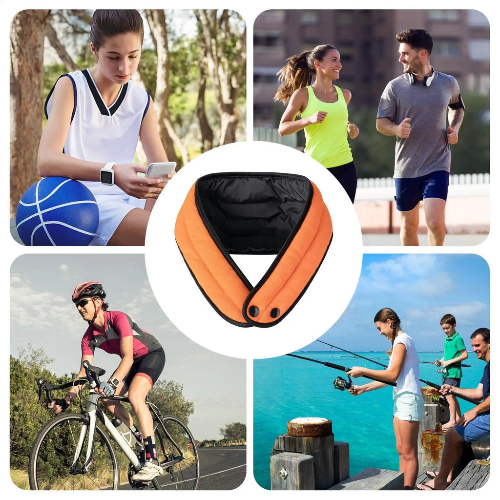 Reusable Neck Cooling Wrap for Summer Sports – Lightweight Instant Chill for Running, Gym, Golf & Outdoor Activities