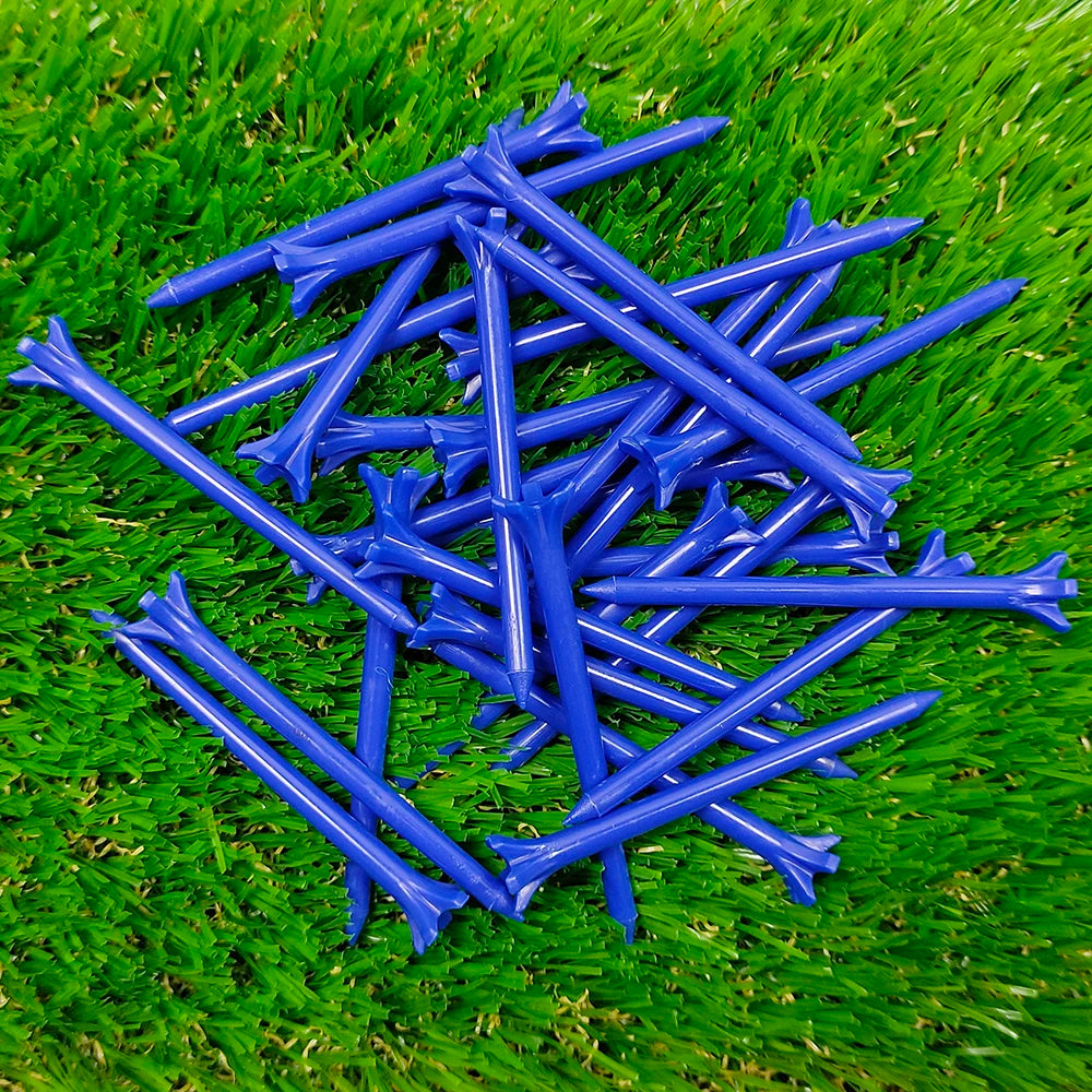 40 Pack Plastic Golf Tee Set 2-3/4'' Unbreakable
