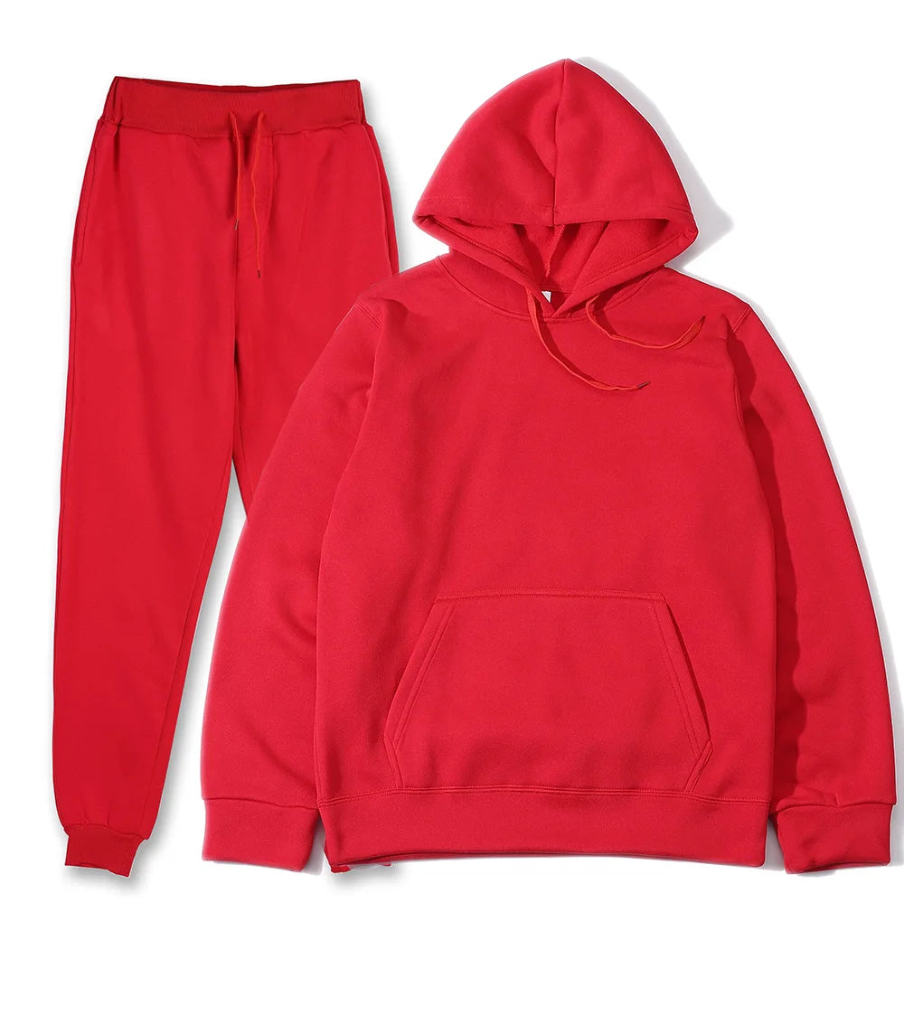 Men's sports suit fashion sports suit hooded pants two-piece set running casual sports shirt sports pants men's clothing