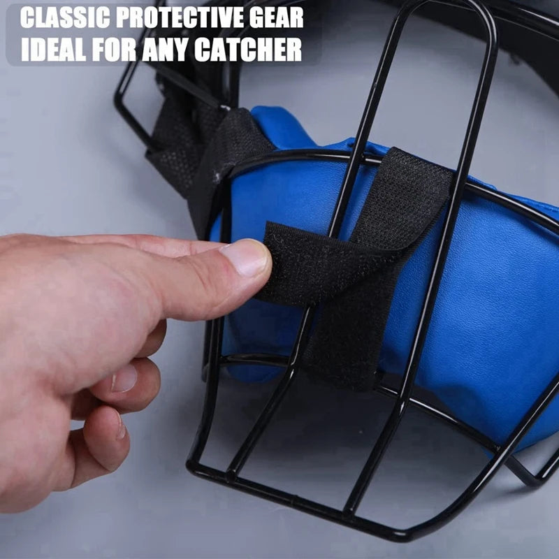 Baseball-Softball Full-Face Catcher Mask, Lightweight and Provides Protection And Comfort