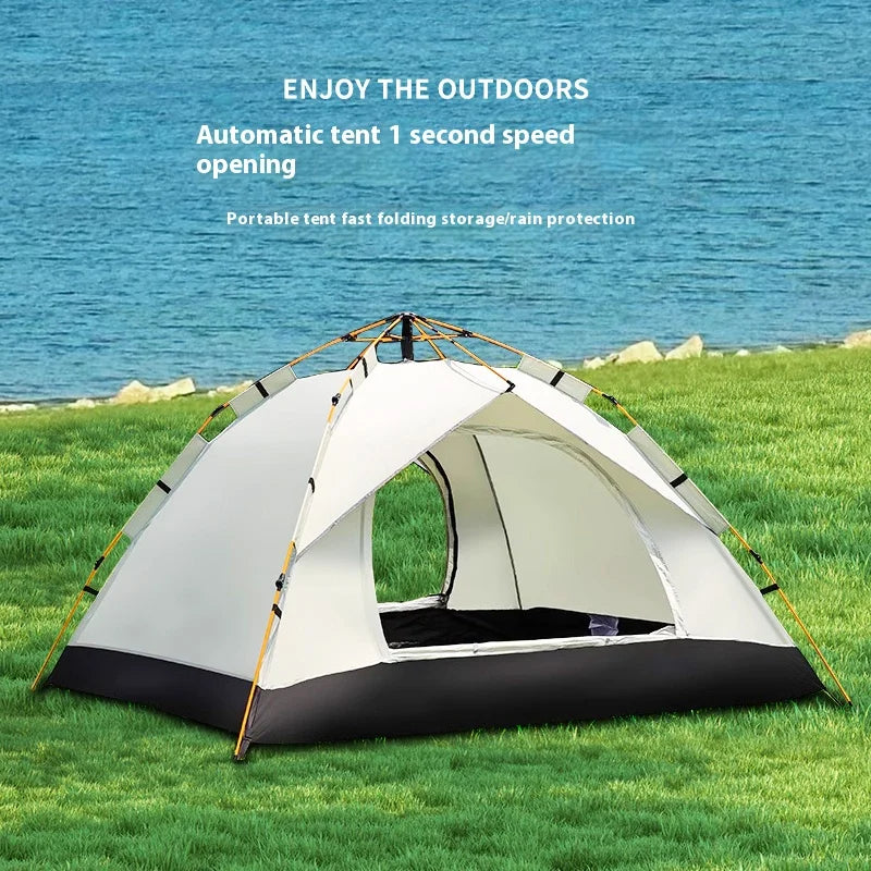Quick-Opening Tent Rainproof - Sunshine-proof withTwo doors