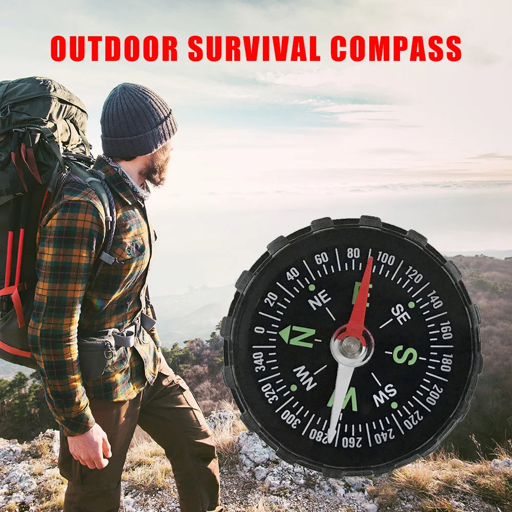 10-1PCS Mini Portable Handheld Compass