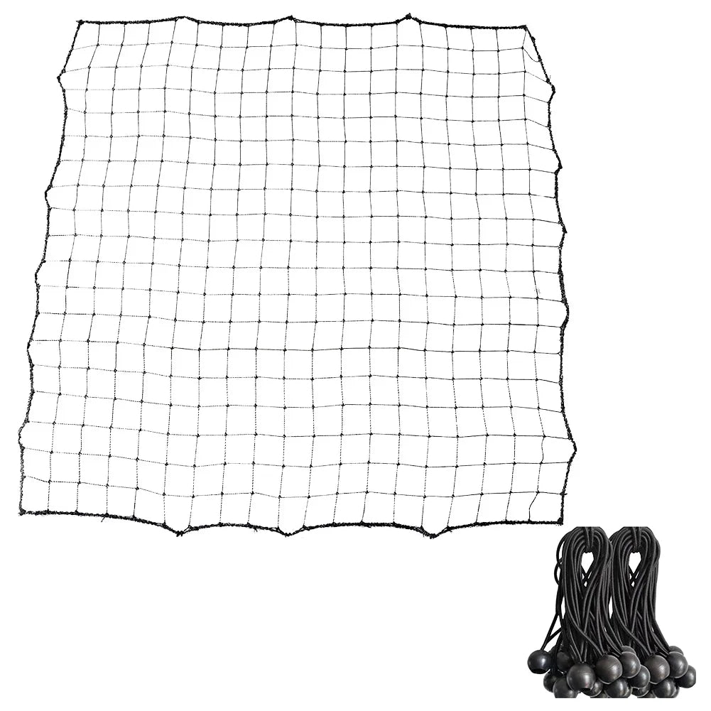 Soccer Bounce Back Net with 20 Elastic Ropes for Training