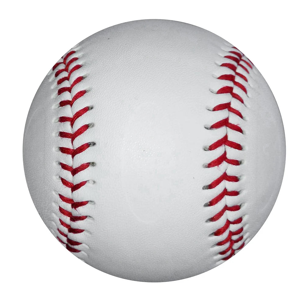 BaseBall Elastic 9inch 7.2cm Exercise Base Balls Soft Rubber Core Relieve Stress Equipment for Sport Team Game