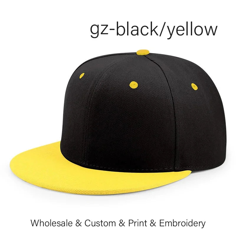 Custom Logo Hats High-quality Snapback Embroidery Design