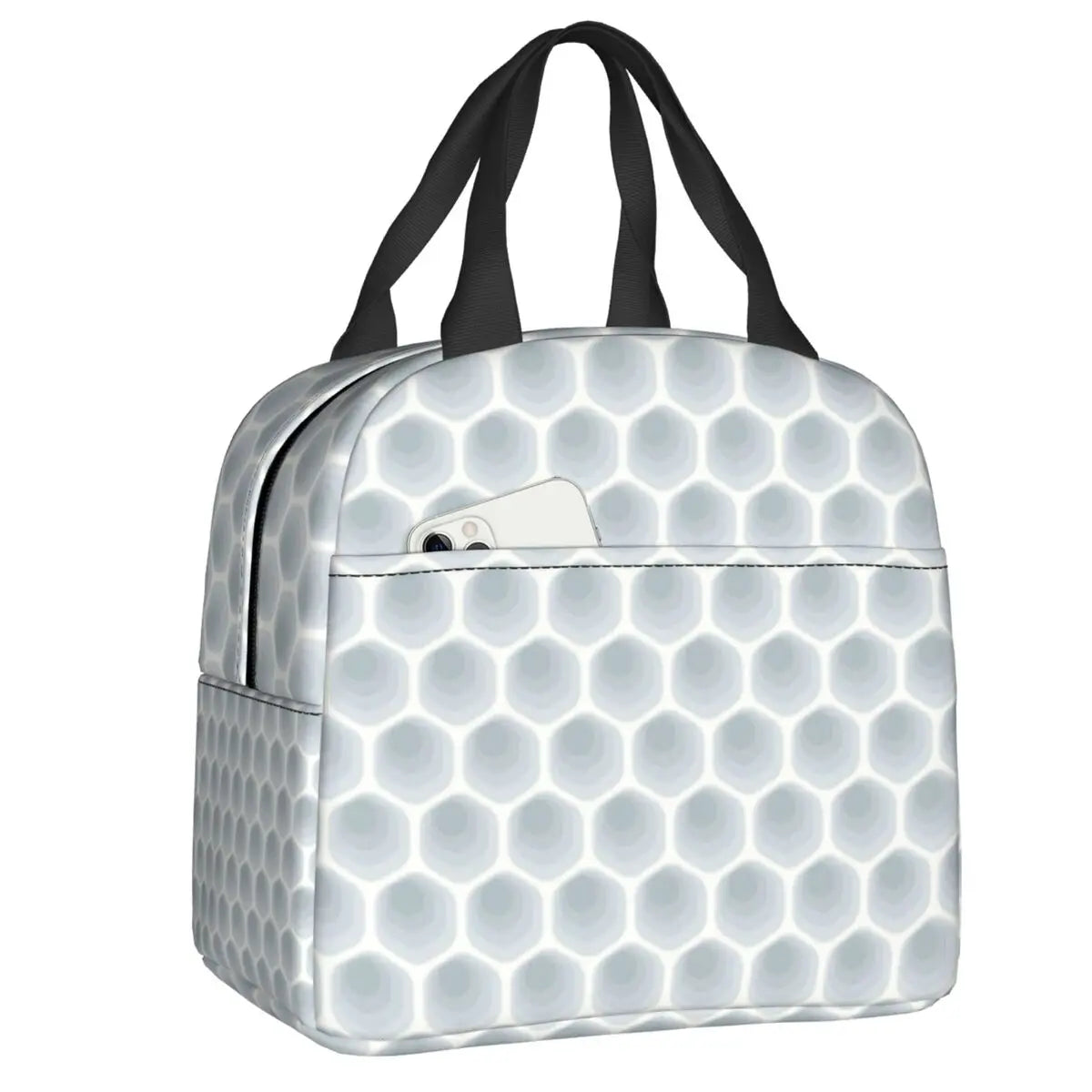Golf And Beer Insulated Lunch Bag for Women Resuable Sports Golfing Golfer Thermal Cooler Bento Box Office Work School