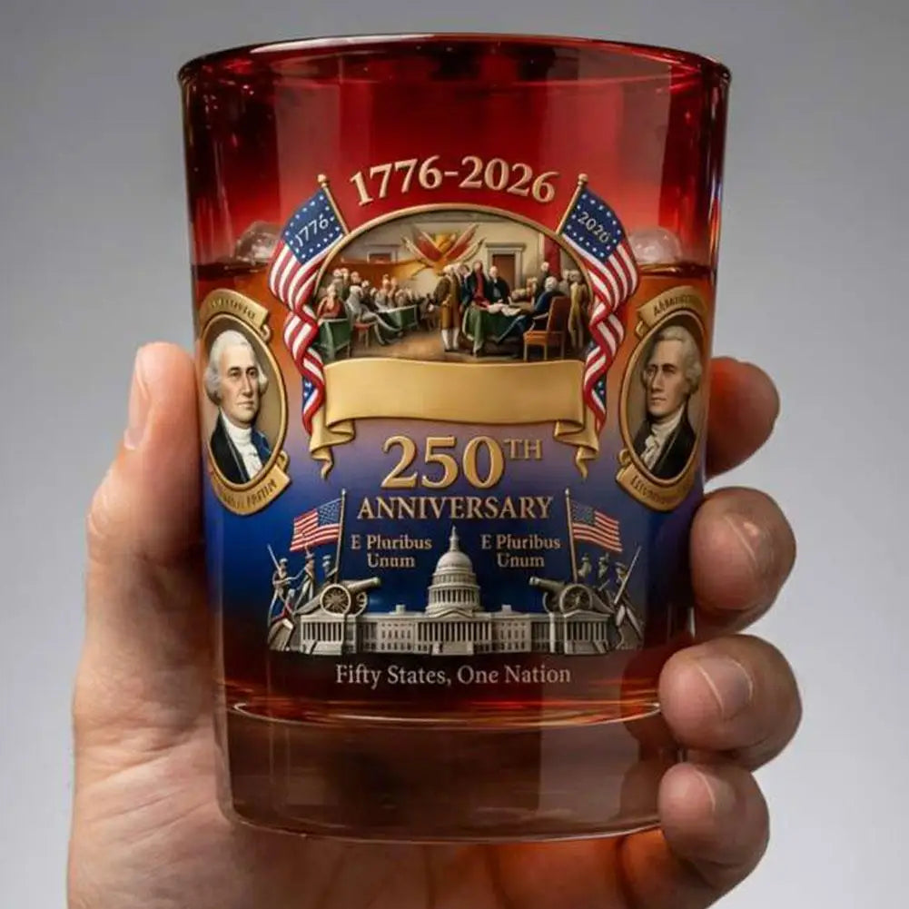 U.S. 250th Anniversary Commemorative Whiskey Bottle 250th Anniversarys Personal Reserve Father's Day Patriotic Gift