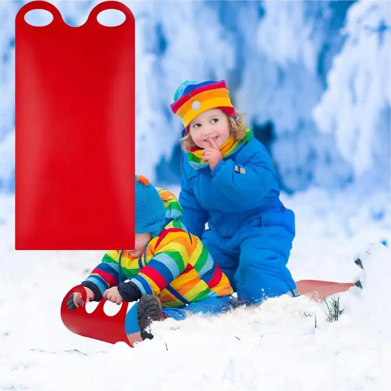 Snow Sled For Kids Flexible - Portable - Lightweight