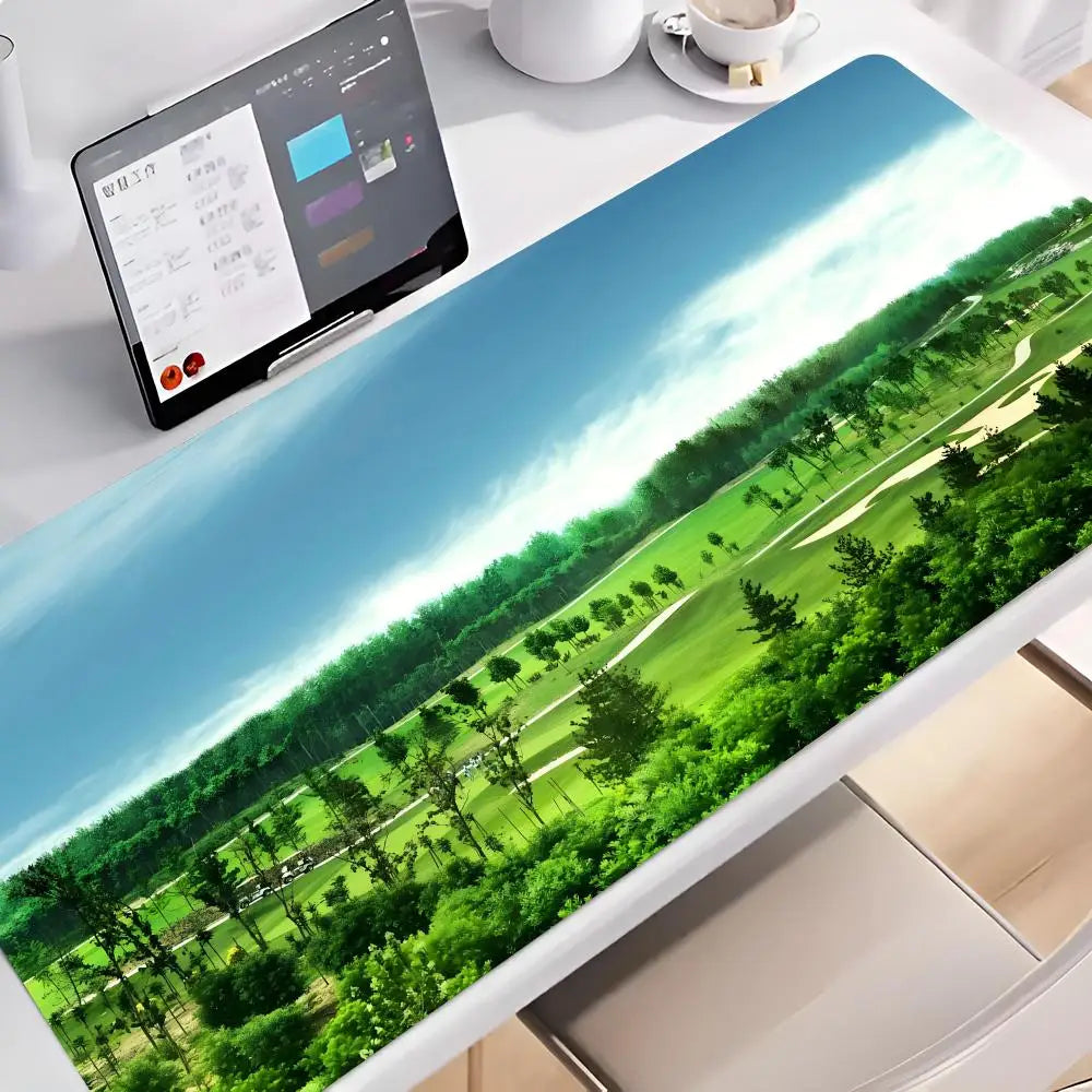Augusta National Golf Course Mouse Pad Anime game mause pads cs lol XXL Home HD Computer Desk Mats Carpet Gamer Office Laptop So