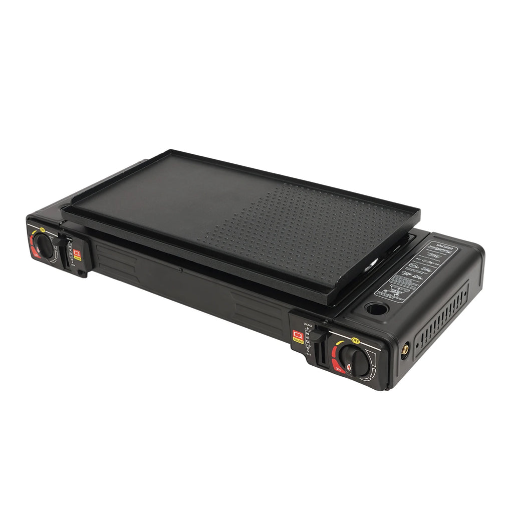 2 Burners Butane Portable Camping Stove Kit