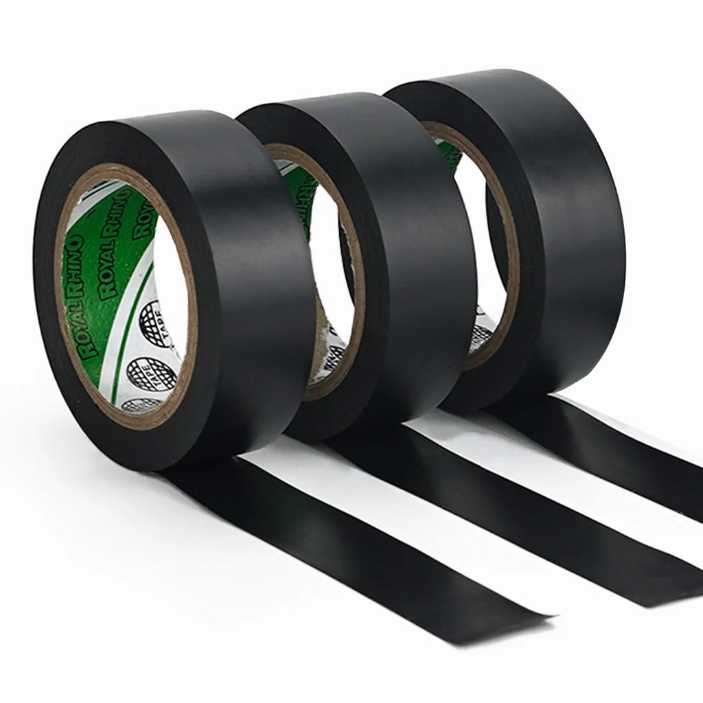 High-Temperature Resistant Black Rubber Electrical Tape -durable and soft insulating adhesive, used for industrial, household