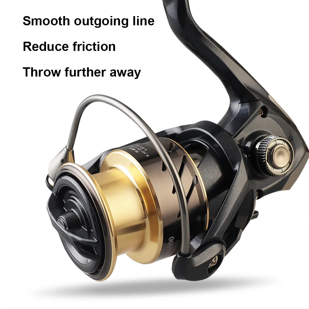 Metal Spinning Fishing Reel 5.2/1 Gear Ratio