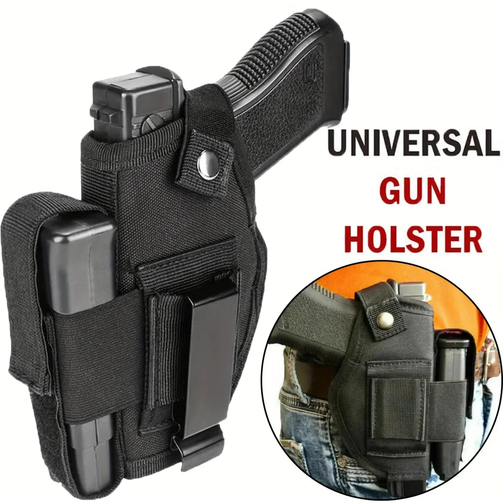 1Pc Ambidextrous Nylon Concealed Carry Gun Holster