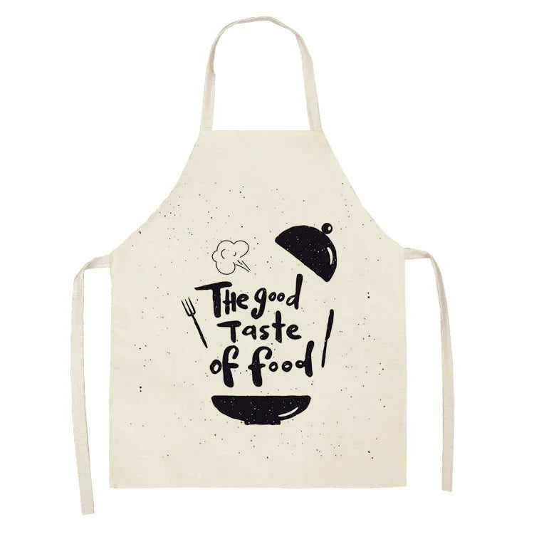 Kitchen Aprons for Women Cotton Linen Bibs