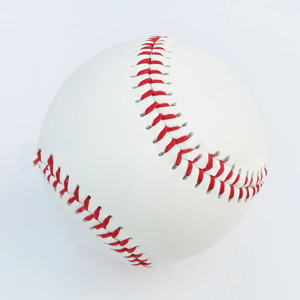 BaseBall Elastic 9inch 7.2cm Exercise Base Balls Soft Rubber Core Relieve Stress Equipment for Sport Team Game