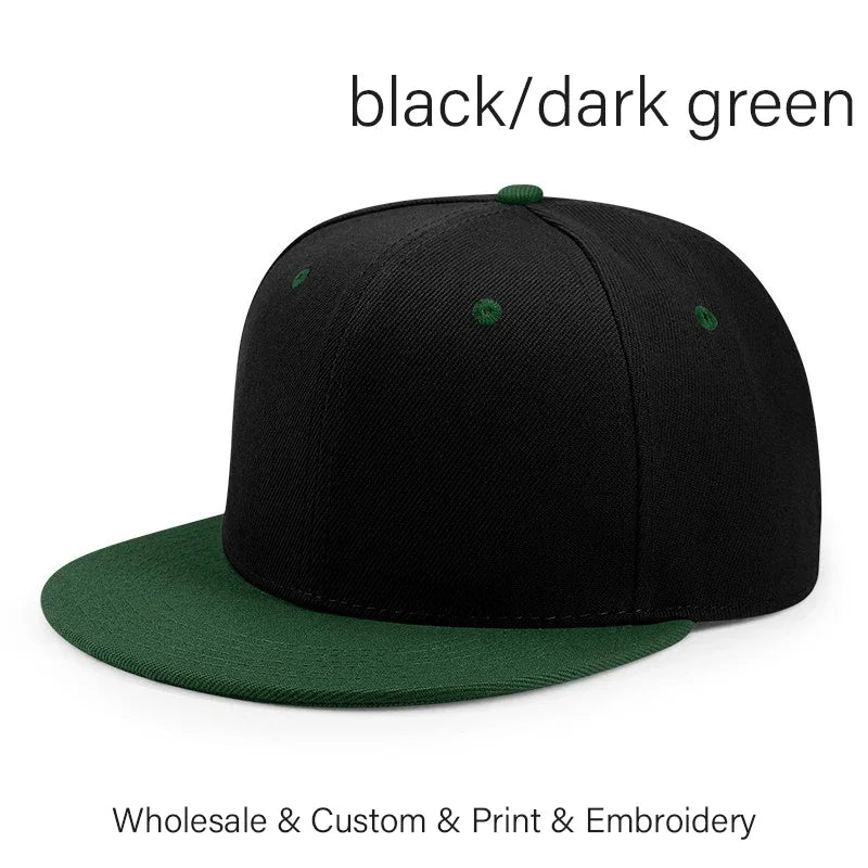 Custom Logo Hats High-quality Snapback Embroidery Design