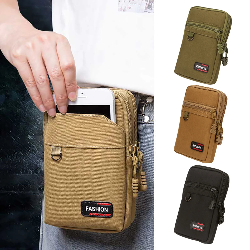 7 Inch Phone Pouch Belt Waist Bag