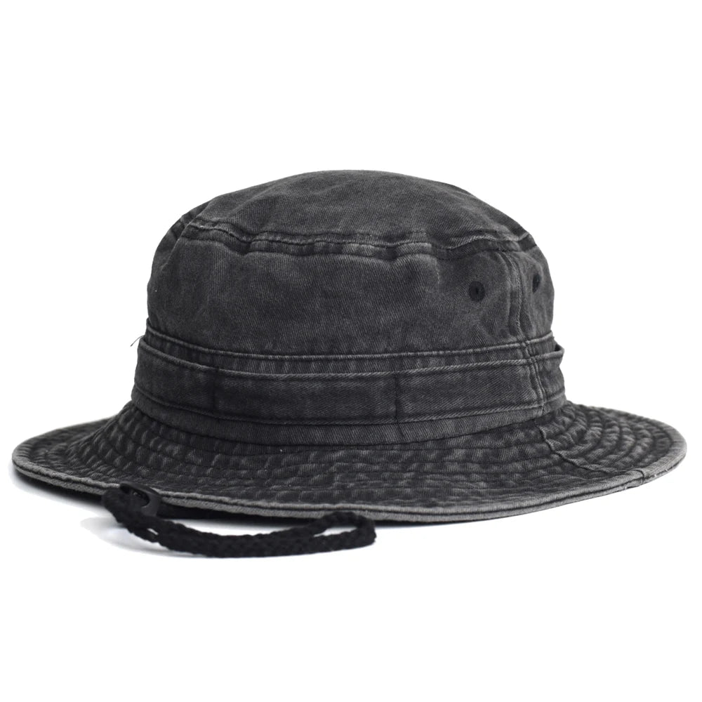 Panama Hat Fishing Hunting Cap Sun Protection Men Women