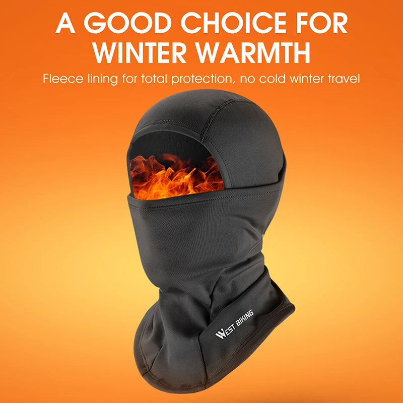 Winter Face Mask Fleece Thermal Keep Warm Windproof