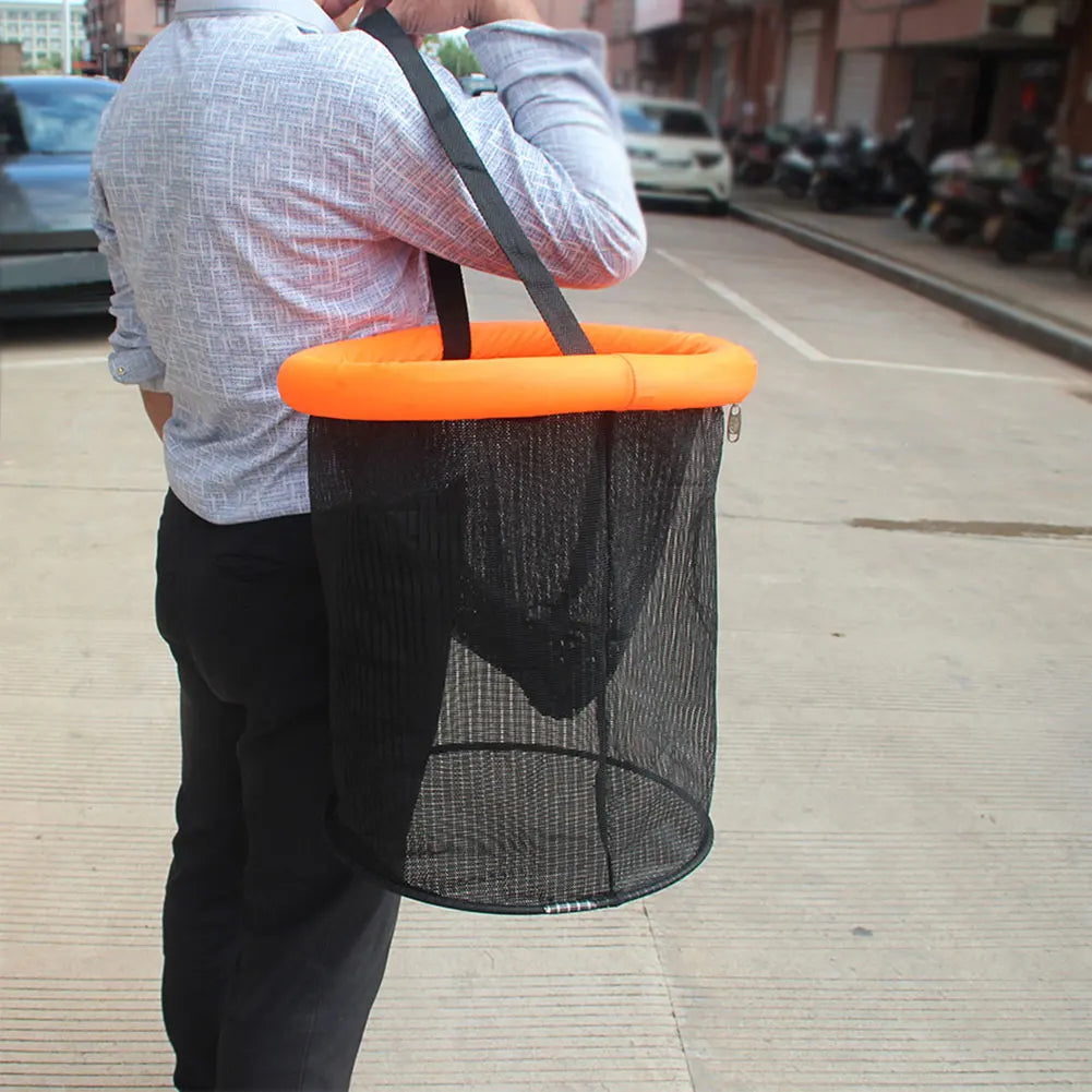 Floating Fishing Bait Basket Collapsible