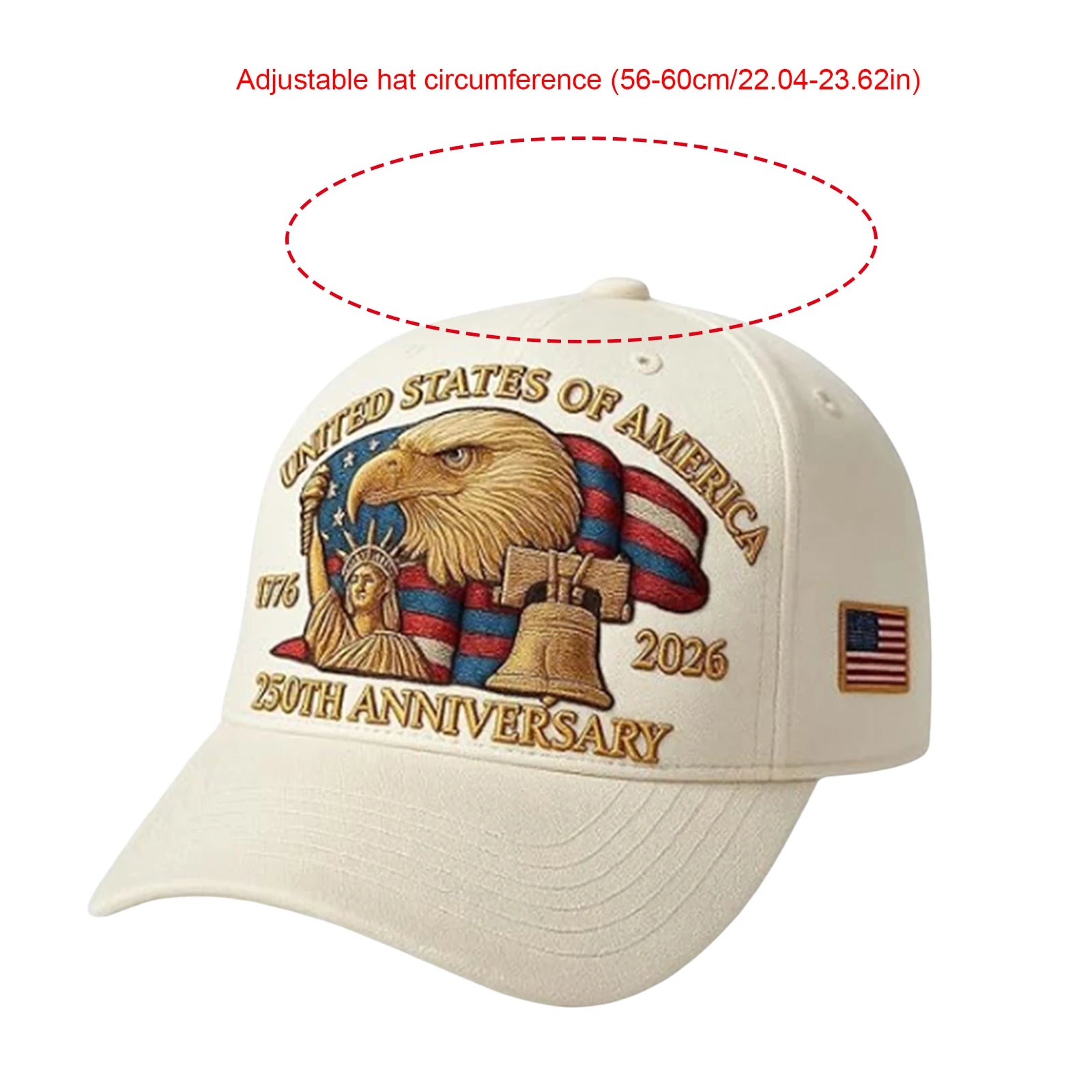 US 250th Anniversary Cap Adjustable