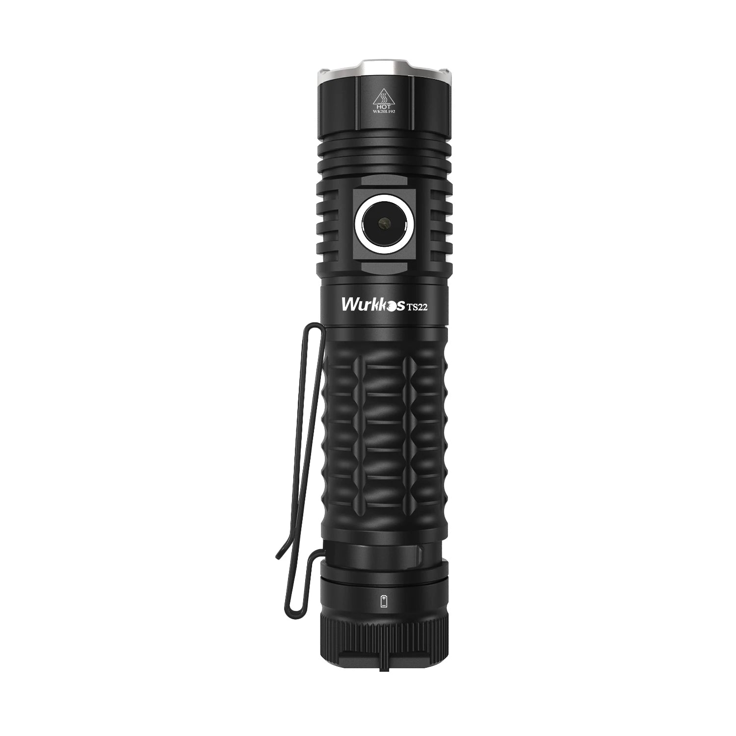 Rechargeable LED Flashlight with Magnet Tail & Reverse Charging for Hiking