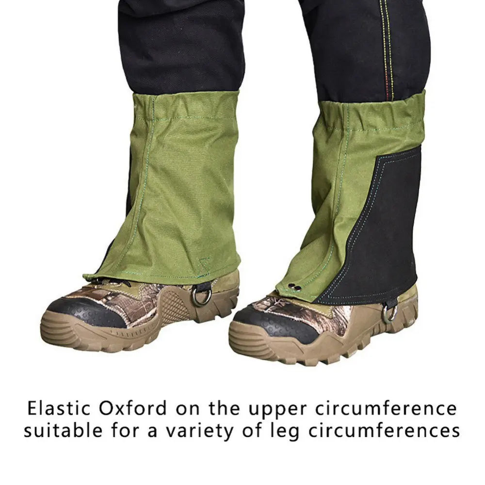 Waterproof Leg Gaiters Hiking Boot Shoe Cover