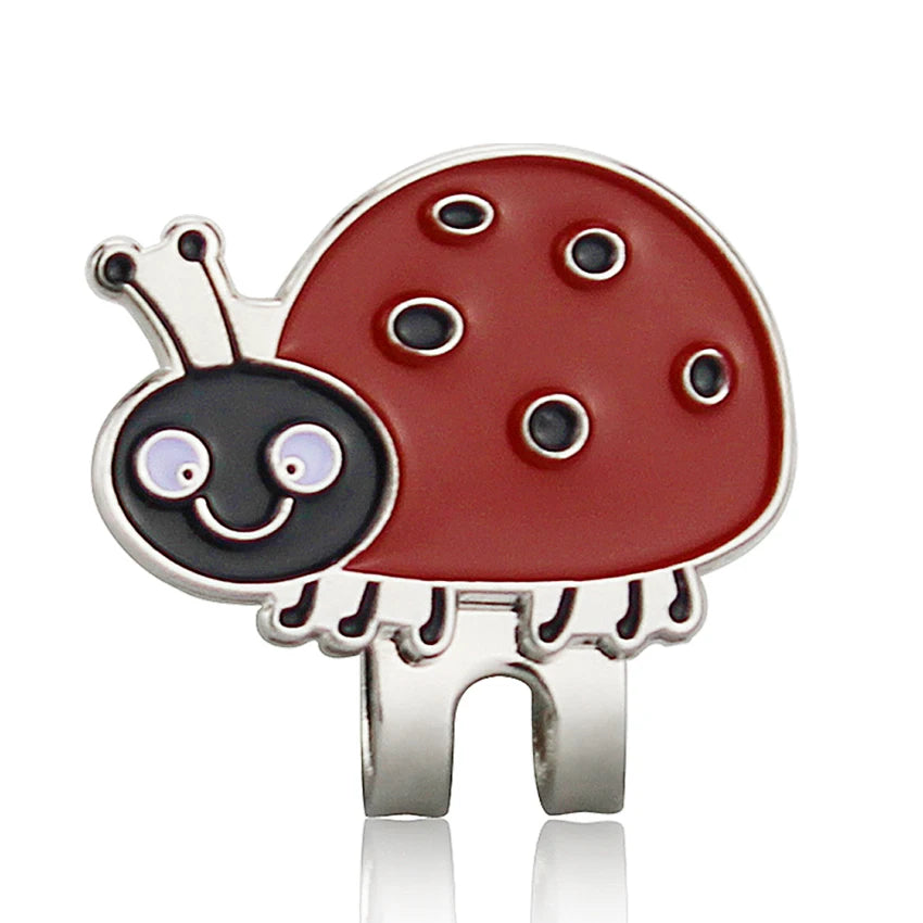 24 Kinds Different Design Golf Marker w Golf Hat Clip Clamp Golf Ball Mark animals wine cup plants shoes flag 1pcs