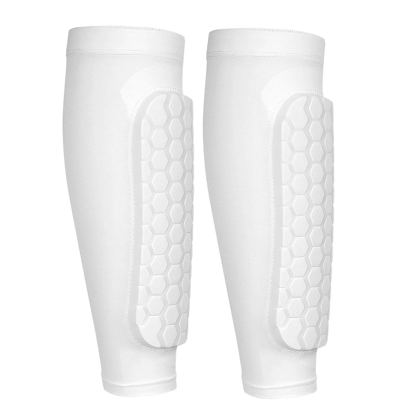 Shin Defender with Honeycomb Pads  - Leg Guard Sleeves for Boys Girls Men