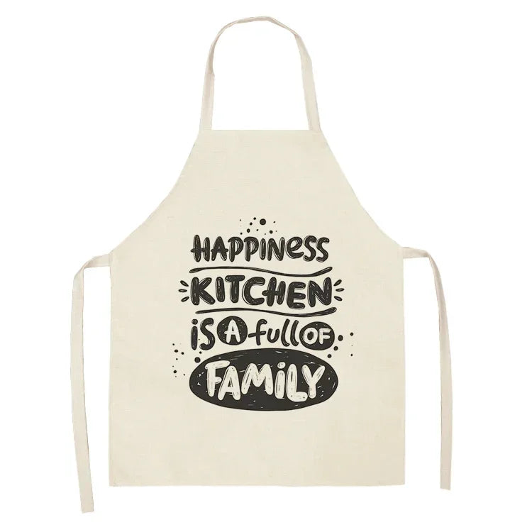 Kitchen Aprons for Women Cotton Linen Bibs
