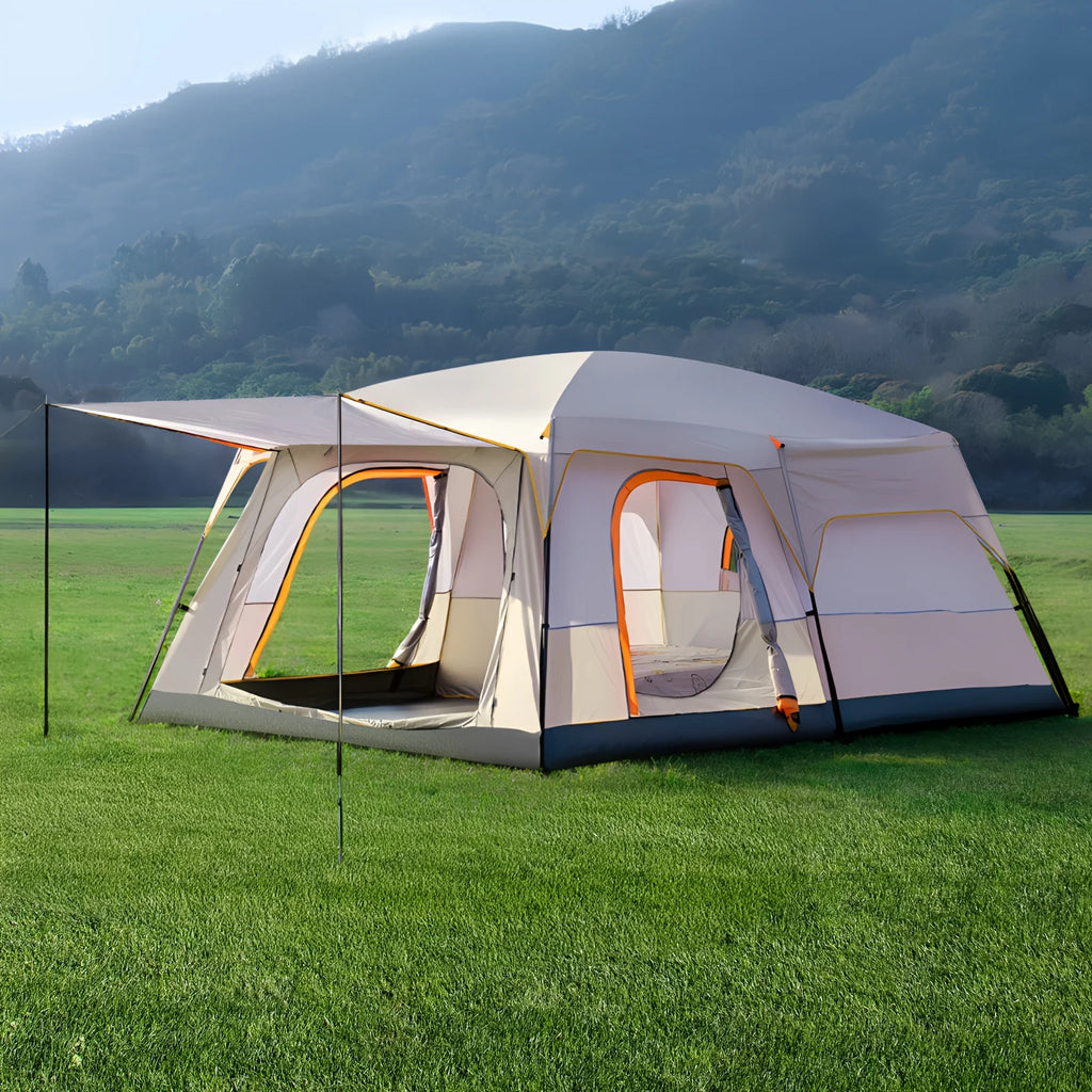 4-6 Person Camp Tent, Sunscreen, Anti-mosquito, Portable Tent, Suitable For Outdoor Camping
