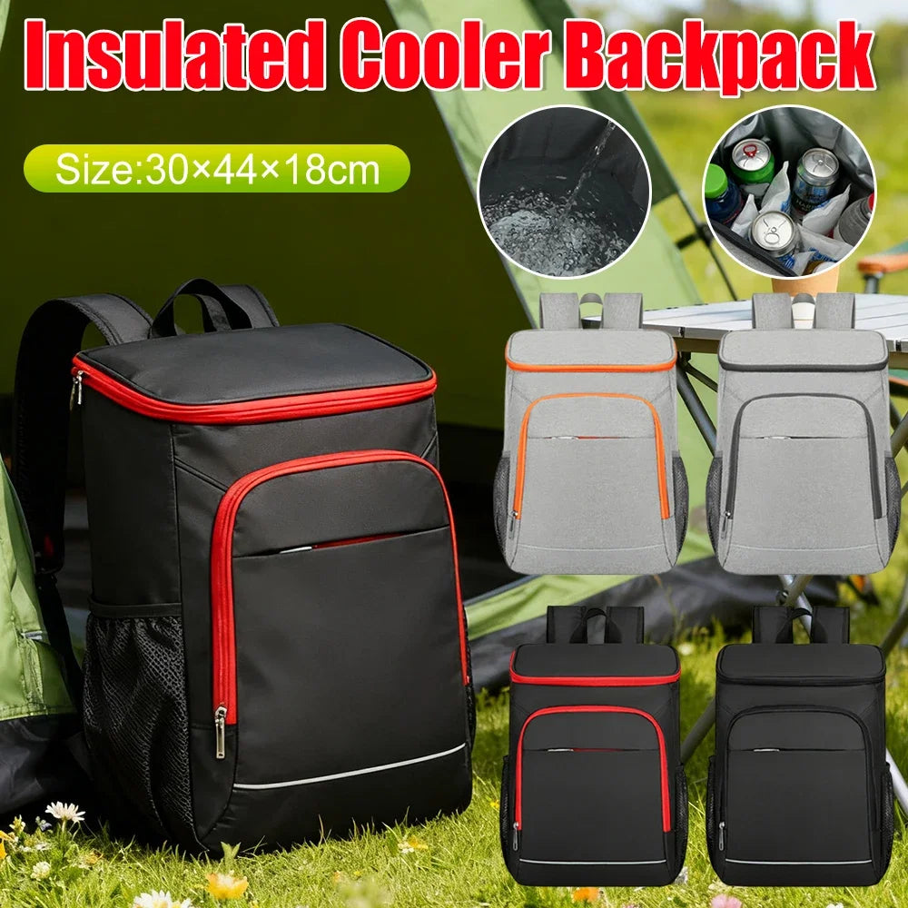 Insulated Cooler Backpack - Food - Cooler Bag