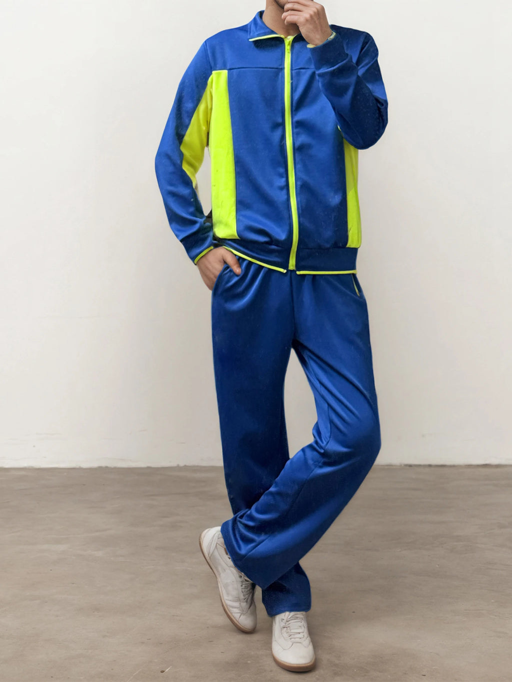 Men s 2 Piece Tracksuit Set with Sweatshirt and Pants