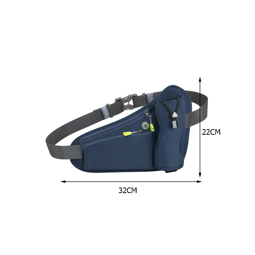 Hydration Belt Pack Reflective Running - Cycling Waist Bag