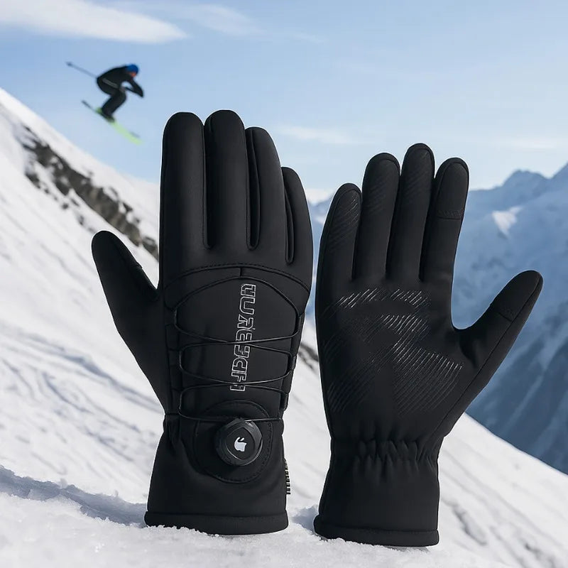 Winter Warm Gloves for Men Women Windproof and Waterproof