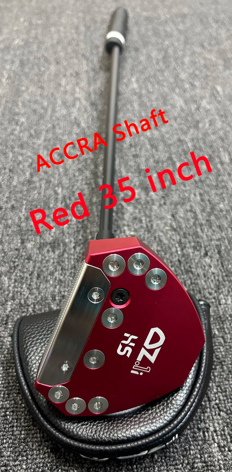 Balanced Zero Torque Putter With Accra Shaft 33 34 35 36 Inch with Head Cover