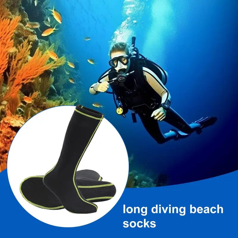Neoprene Water Socks Non-Slip Knee Length
