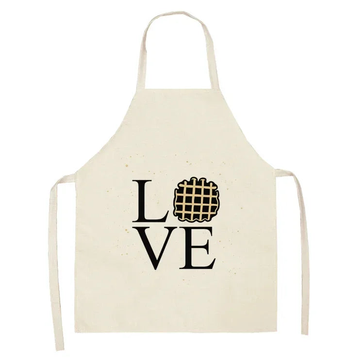 Kitchen Aprons for Women Cotton Linen Bibs